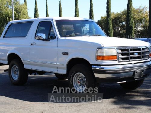 Annonce Ford Bronco XLT 