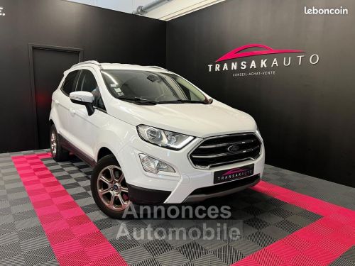 Annonce Ford Ecosport 1.0 EcoBoost 125ch BVA6 Titanium 65000km