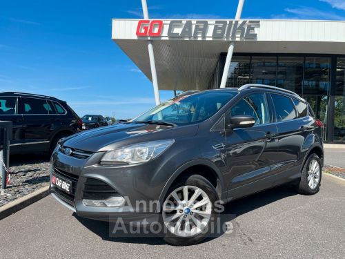 Annonce Ford Kuga 2.0 TDCI 120 ch BVM6 Titanium GPS Attelage Clim auto 17P 195-mois