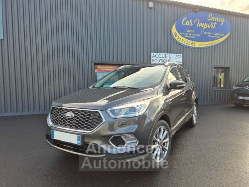 Annonce Ford Kuga Ford Kuga II 2.0 TDCi 150ch Stop&Start Vignale 4x4 Powershift Attelage Pano Caméra / 19