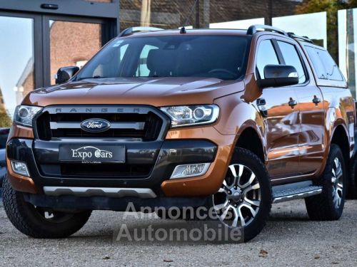 Annonce Ford Ranger 3.2 WILDTRAK - AD CRUISE - CAMERA - TREKHAAK - GPS - LEDER -