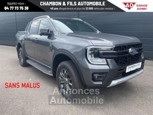 Annonce Ford Ranger DOUBLE CABINE 2.0 ECOBLUE 205 CH S&S BVA10 e-4WD WILDTRAK