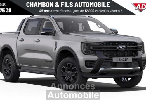 Annonce Ford Ranger DOUBLE CABINE 2.0 ECOBLUE 205 CH S&S BVA10 e-4WD WILDTRAK