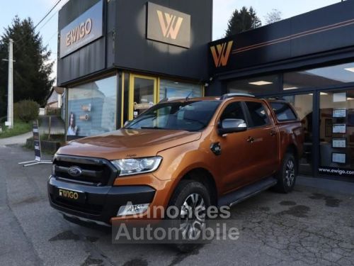 Annonce Ford Ranger DOUBLE CABINE 3.2 TDCI 200 CH WILDTRAK 4X4 + STORE ROULANT AVEC BARRE FEU CAMERA DE...