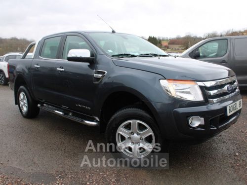 Annonce Ford Ranger II LIMITED 4X4 150 TDCI 2L2 DIESEL BOITE 6V CAMÉRA CUIR RÉGULATEUR GPS  ATTELAGE