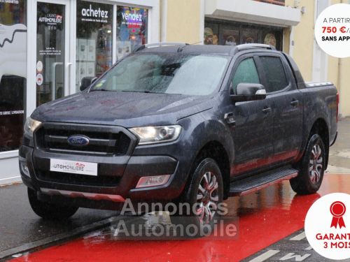 Annonce Ford Ranger Ph2 3.2 TDCI 200 Double Cab WILDTRAK BVA (1ère main, Sièges chauffants, Caméra...)