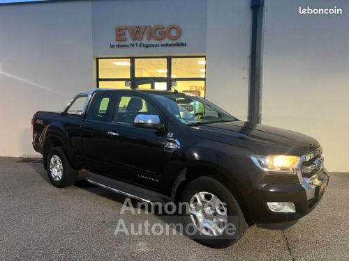 Annonce Ford Ranger SUPER CABINE 3.2 TDCI 200CH LIMITED 4X4 BVA TVA RECUPERABLE