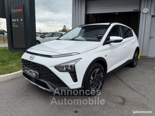 Annonce Hyundai Bayon 1.0 T-GDi 100ch Hybrid 48V Intuitive DCT-7 Origine France Garantie constructeur 2028 Caméra JA 16 AndroidAuto & CarPlay Vitres et lunette surteintées 