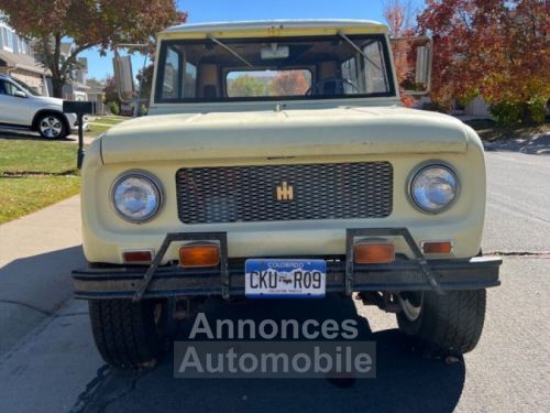 Annonce International Harvester Scout