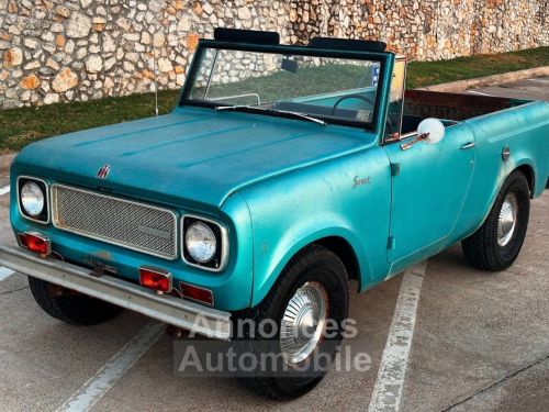 Annonce International Harvester Scout