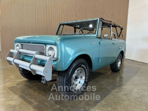 Annonce International Harvester Scout