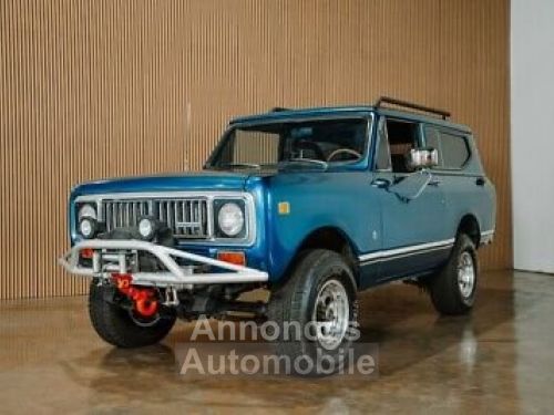 Annonce International Harvester Scout II 