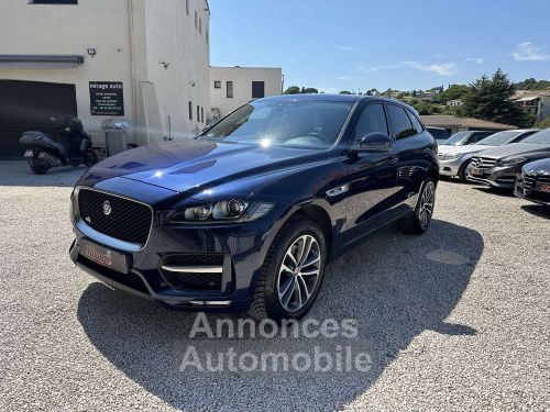 Annonce Jaguar F-Pace JAGUAR F-PACE V6 3.0 D 300 R-SPORT 4X4 BVA8