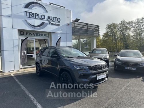 Annonce Jeep Compass 1.3 PHEV T4 - 190 BVA AWD Night Eagle Gps + Camera AR + SUIVI COMPLET