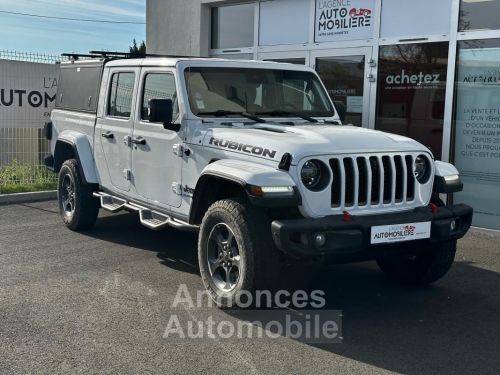 Annonce Jeep Gladiator Rubicon V6 3.6L 285cv MALUS PAYE (CarPlay, ACC, Caméras)