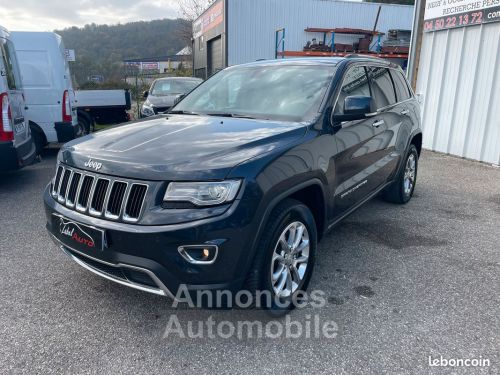 Annonce Jeep Grand Cherokee IV (2) 3.0 CRD V6 250 CV Limited Cuir électrique Sièges chauffants AV-AR + volant Caméra Régulateur Bluetooth Attelage 1ère main Révision complète Gar