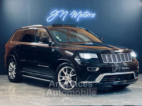 Annonce Jeep Grand Cherokee iv (2) 3.0 v6 crd 250 summit bva8 excellent etat garantie 12 mois -