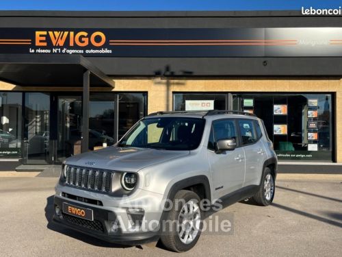 Annonce Jeep Renegade 1.3 T 150CH LIMITED 2WD BVA + EQUIPEMENT ETHANOL HOMOLOGUE