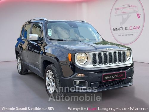 Annonce Jeep Renegade 1.6 I MultiJet SS 120 ch Limited