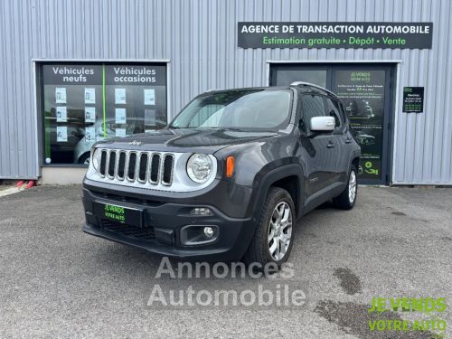 Annonce Jeep Renegade 2.0 MultiJet 140ch Limited 4×4 BVA9