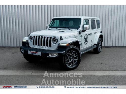 Annonce Jeep Wrangler 2.0 4XE 380 Unlimited Overland Hybride