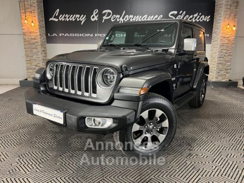 Annonce Jeep Wrangler 2.0 turbo 272ch BVA8 4x4 OVERLAND - 74000km - 4 PLACES - PAS DE MALUS