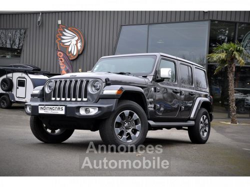 Annonce Jeep Wrangler 2.0i T - 272 BVA 4x4 2018 Unlimited Overland PHASE 1