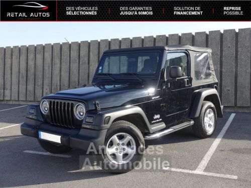 Annonce Jeep Wrangler 2.4 143 Sport