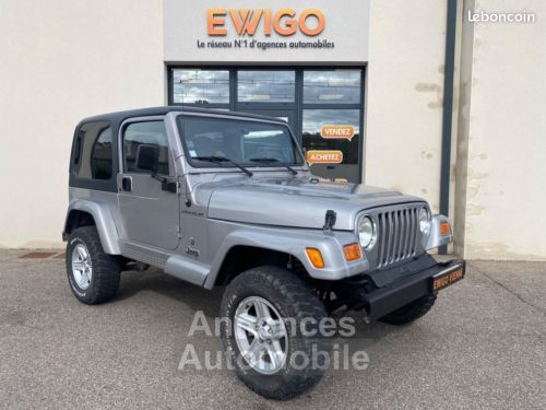 Annonce Jeep Wrangler 2.5 120CH ANNIVERSAIRE AWD PNEU MUD+ REHAUSSE 5CM