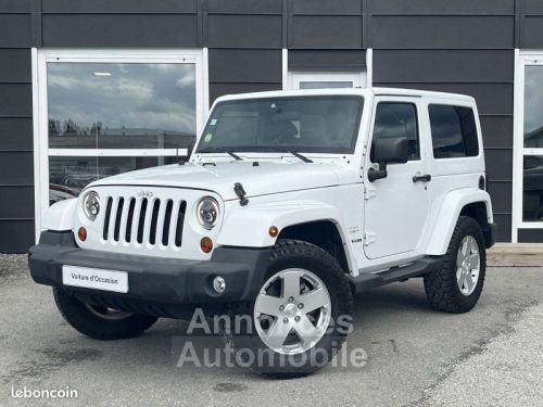 Annonce Jeep Wrangler 2.8 CRD 200 FAP SAHARA