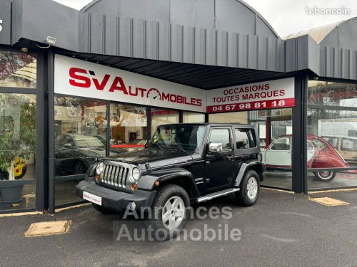 Annonce Jeep Wrangler 2.8 CRD 200 FAP Sahara BVA