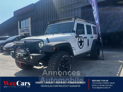 Annonce Jeep Wrangler 2.8 CRD FAP 200ch7+8 Unlimited Sport PHASE 2