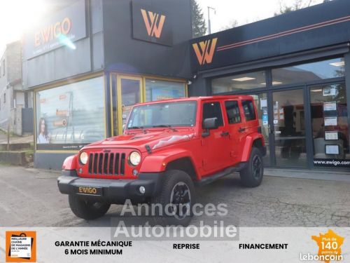 Annonce Jeep Wrangler 2.8 CRD UNLIMITED POLAR 200 CH 4X4 AWD BVA + HARD TOP MODULAIRE ATTELAGE