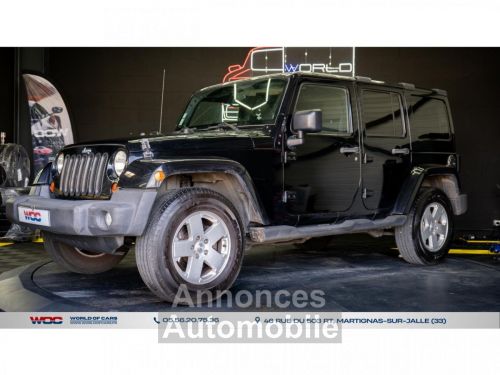 Annonce Jeep Wrangler 2.8 CRD Unlimited Sahara