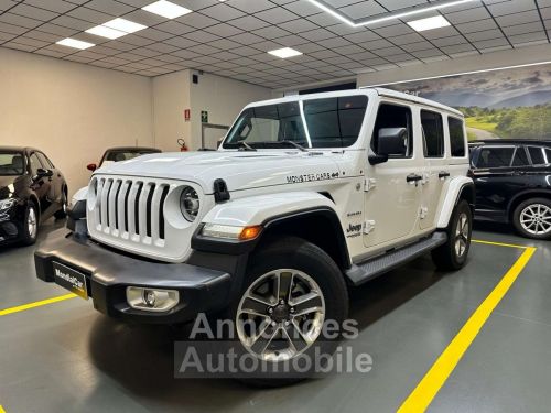 Annonce Jeep Wrangler 2020 Unlimited 2.2 mjt II Sahara auto * IVA ESPOSTA