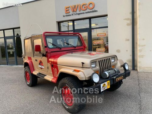 Annonce Jeep Wrangler 2L5 103CH ^^FILM JURASSIC PARK^^