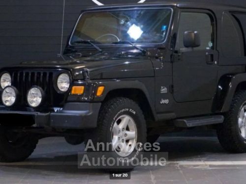 Annonce Jeep Wrangler 4.0 Sahara BA