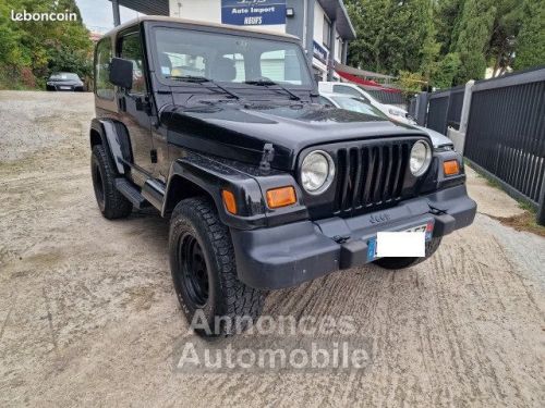 Annonce Jeep Wrangler 4.0 Sahara BA