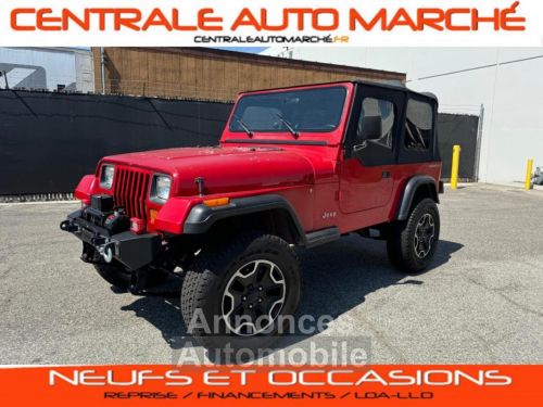 Annonce Jeep Wrangler 4.0L 6 CYLINDRES ROUGE