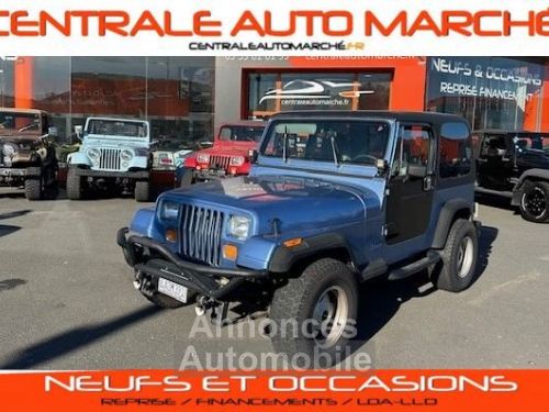 Annonce Jeep Wrangler 4.2L 6 CYLINDRES 1989 BLEUE