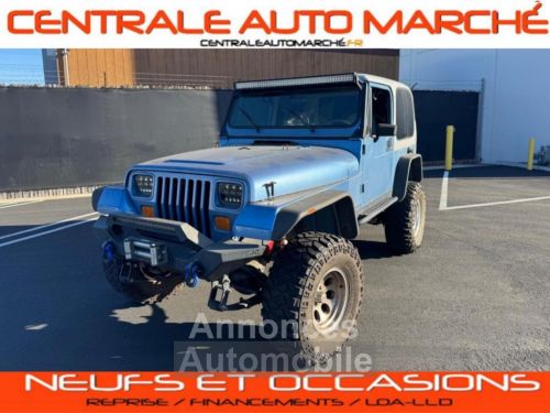 Annonce Jeep Wrangler 4.2L 6 CYLINDRES BLEU 1988