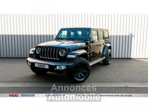 Annonce Jeep Wrangler 4XE 2.0 380 Overland Hybride - Attelage