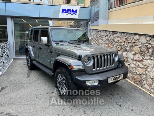 Annonce Jeep Wrangler 4XE Hybride 2.0 T BVA8 380 ch