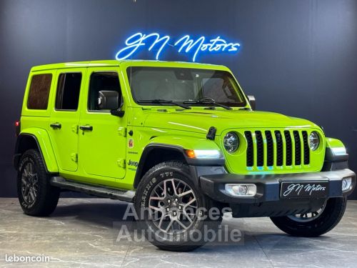 Annonce Jeep Wrangler iv (2) unlimited 4xe 2.0 l t 380 phev 4x4 bva8 sahara suivi garantie 12 mois