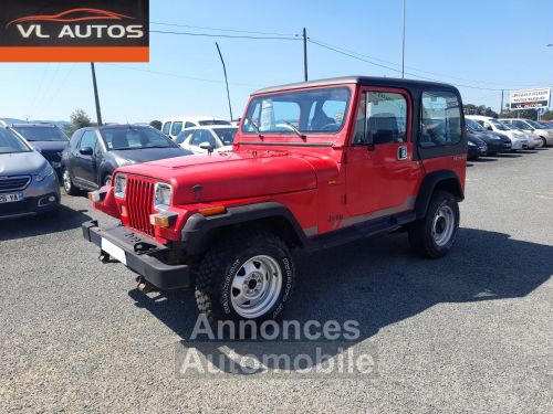 Annonce Jeep Wrangler Jeep Wrangler 2.5 I 103 CV Année 1989 Véhicule De Collection Vendu En L'état