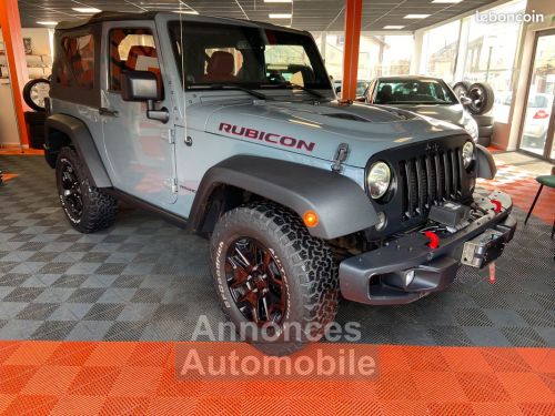 Annonce Jeep Wrangler (JK) RUBICON 2.8 CRD BVA S&S 200 cv Garantie 12 mois