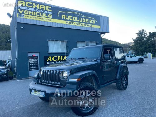 Annonce Jeep Wrangler rubicon 2 places 2.0 t 272 cv garantie 1AN