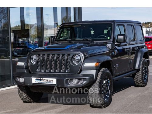 Annonce Jeep Wrangler RUBICON PHEV 4xe MY23 PREMIERE MAIN TVA RECUPERABLE GARANTIE JEEP