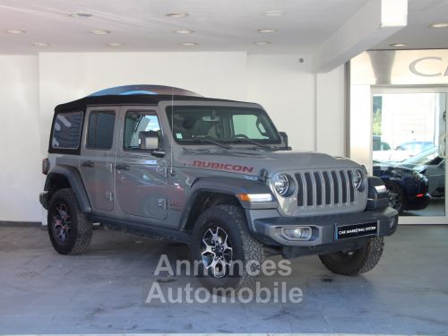 Annonce Jeep Wrangler Unlimited 2.0 L T 272 Ch 4x4 BVA8 Rubicon