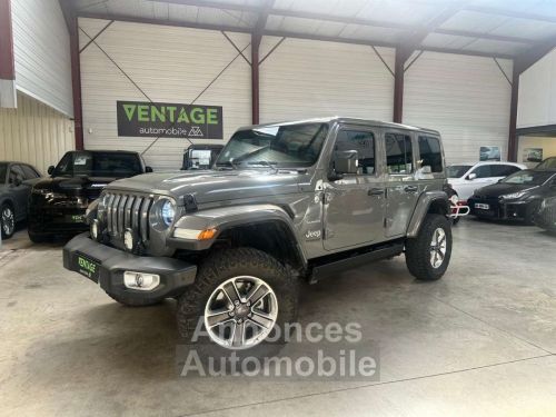 Annonce Jeep Wrangler Unlimited 2.0 l T 272 ch 4x4 BVA8 Sahara 5 places